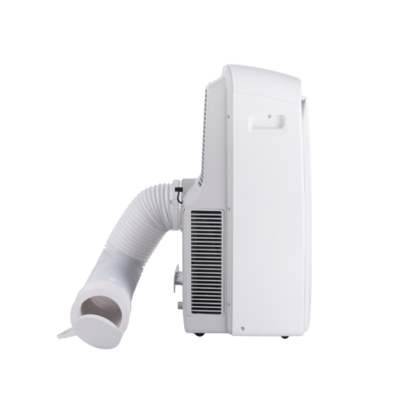 Zijkant Flow Mobiele airconditioner met slang